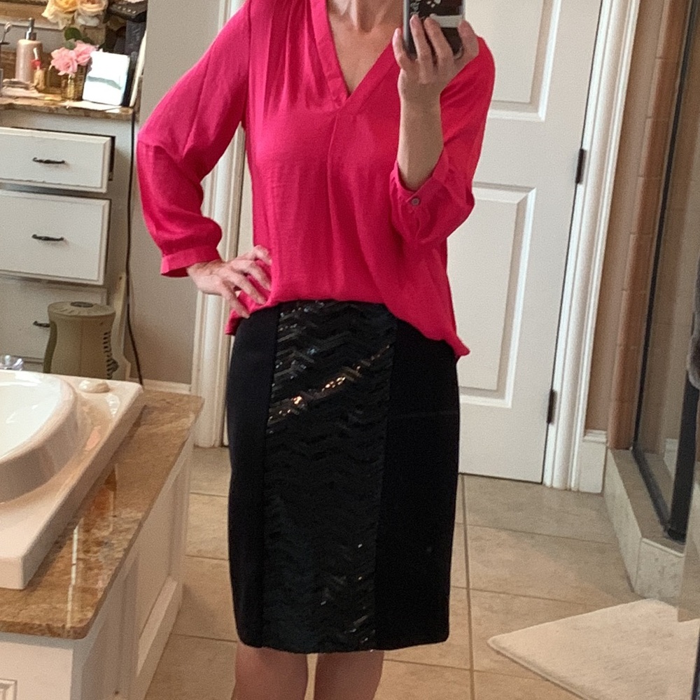 New York & Company Skirt with Sequins